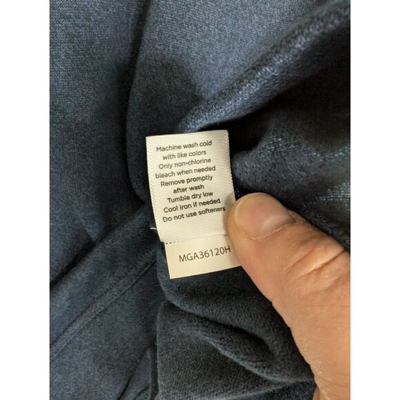 Walter Hagen Sweater Size Small Perfect 11 Golf Pullover 1/4‎ Zip Blue NEW - Picture 7 of 10